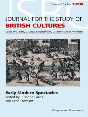 cover image of Early Modern Spectacles